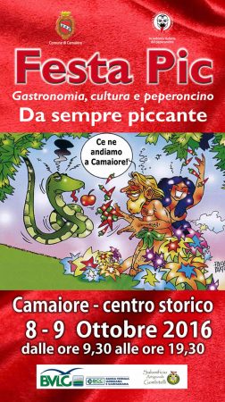 Festa PIC 2016, Camaiore