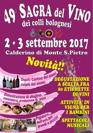 Sagra del Vino Colli Bolognesi 2017, Calderino