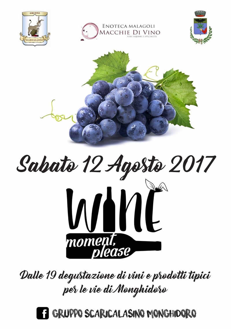 Wine Moment Please Monghidoro - Degustazione