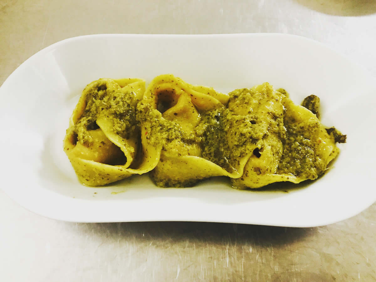 Ricetta Tortelloni con castagne e salsiccia