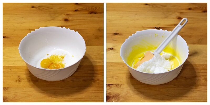 Bicchierini alla mousse di limone con fragole al basilico