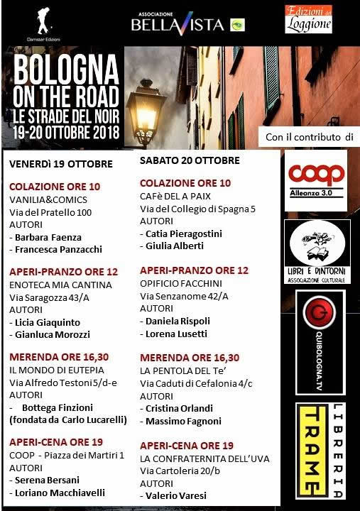 Bologna on the Road - Le strade del noir 2018: date e programma