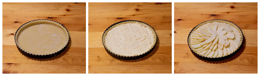 Crostata con crema frangipane e mele, un dessert da provare Crostata con crema frangipane e mele, un dessert da provare