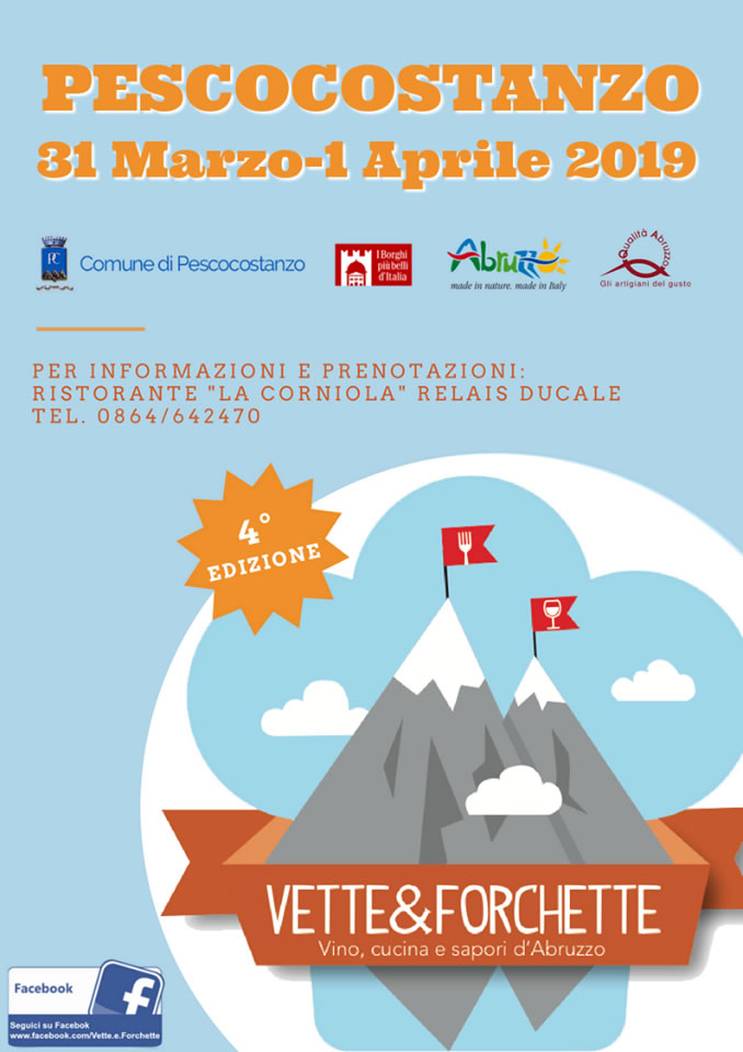 Vette e Forchette 2019, date e programma 