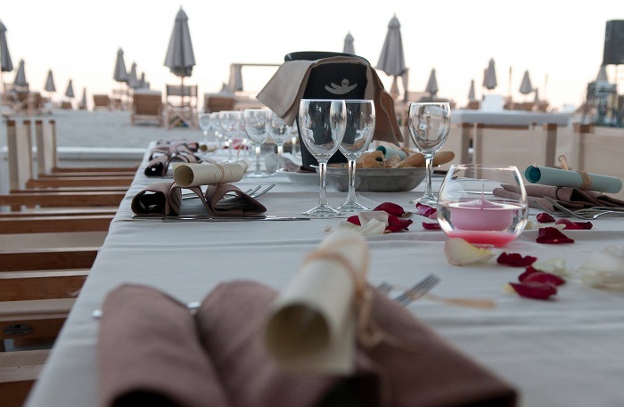 Aperitivo e cena vista mare in Riviera a Milano Marittima