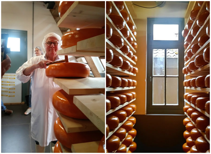Kaaspakhuis magazzino del formaggio