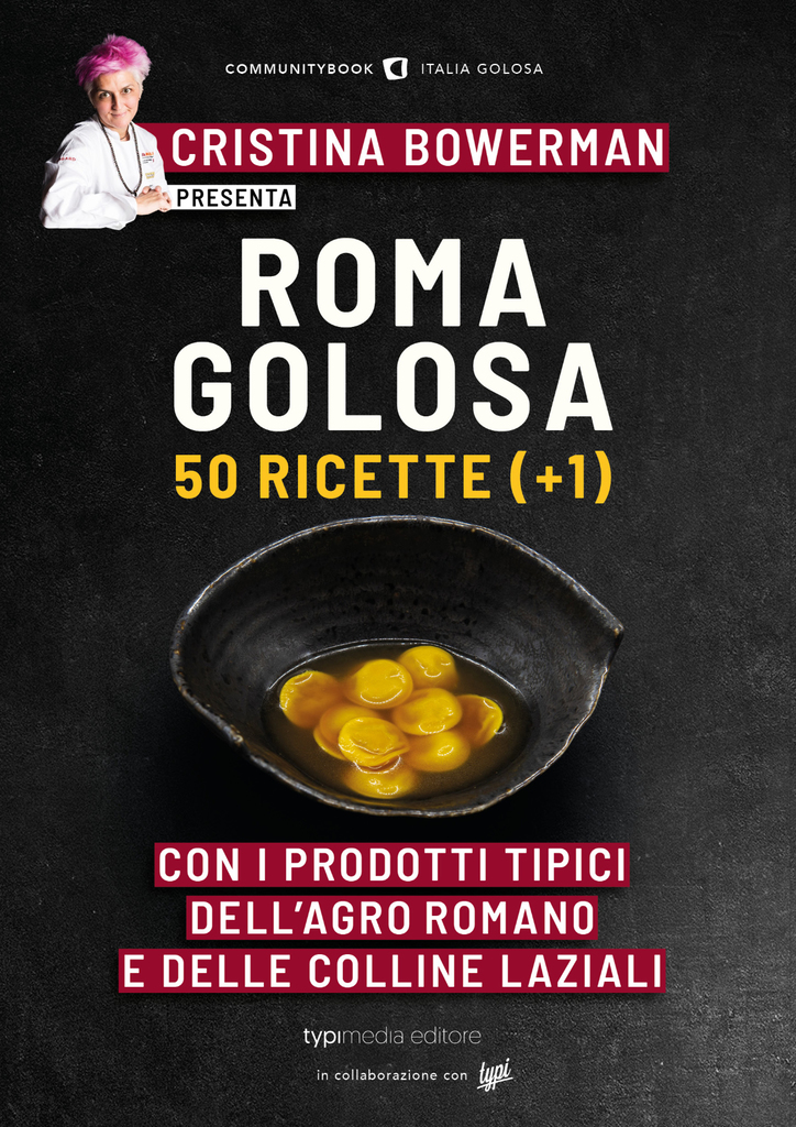 Copertina del Libro Roma Golosa