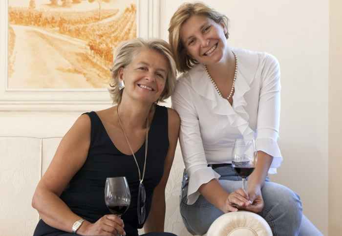 Degustazione 2 etichette Lungarotti: "Rubesco" e "Torre di Giano" Chiara e Teresa Lungarotti