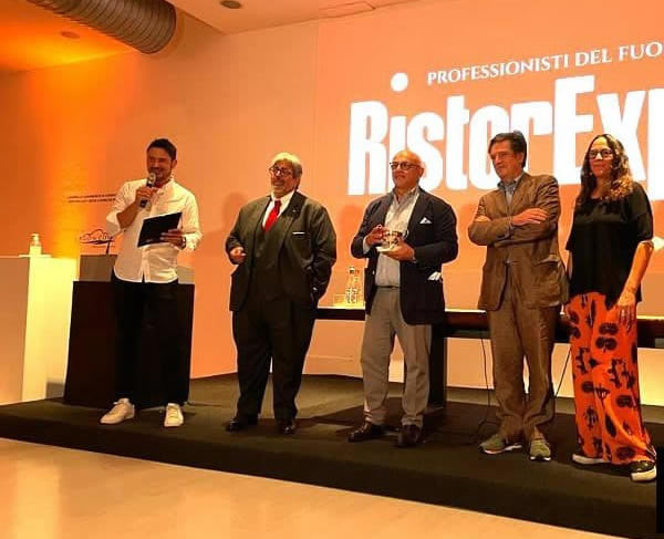 Consegna premio alla carriera a Claudio Sadler