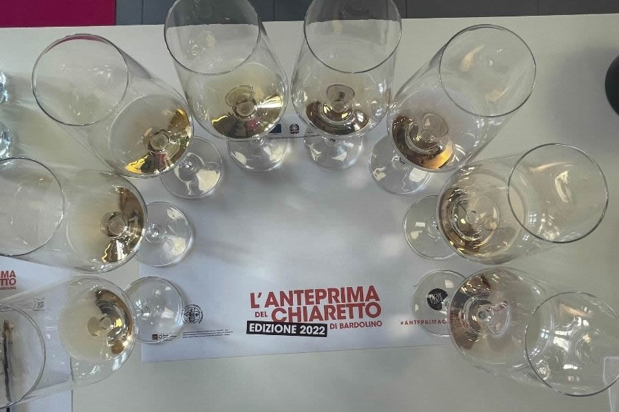 Capacità evolutive del Chiaretto di Bardolino