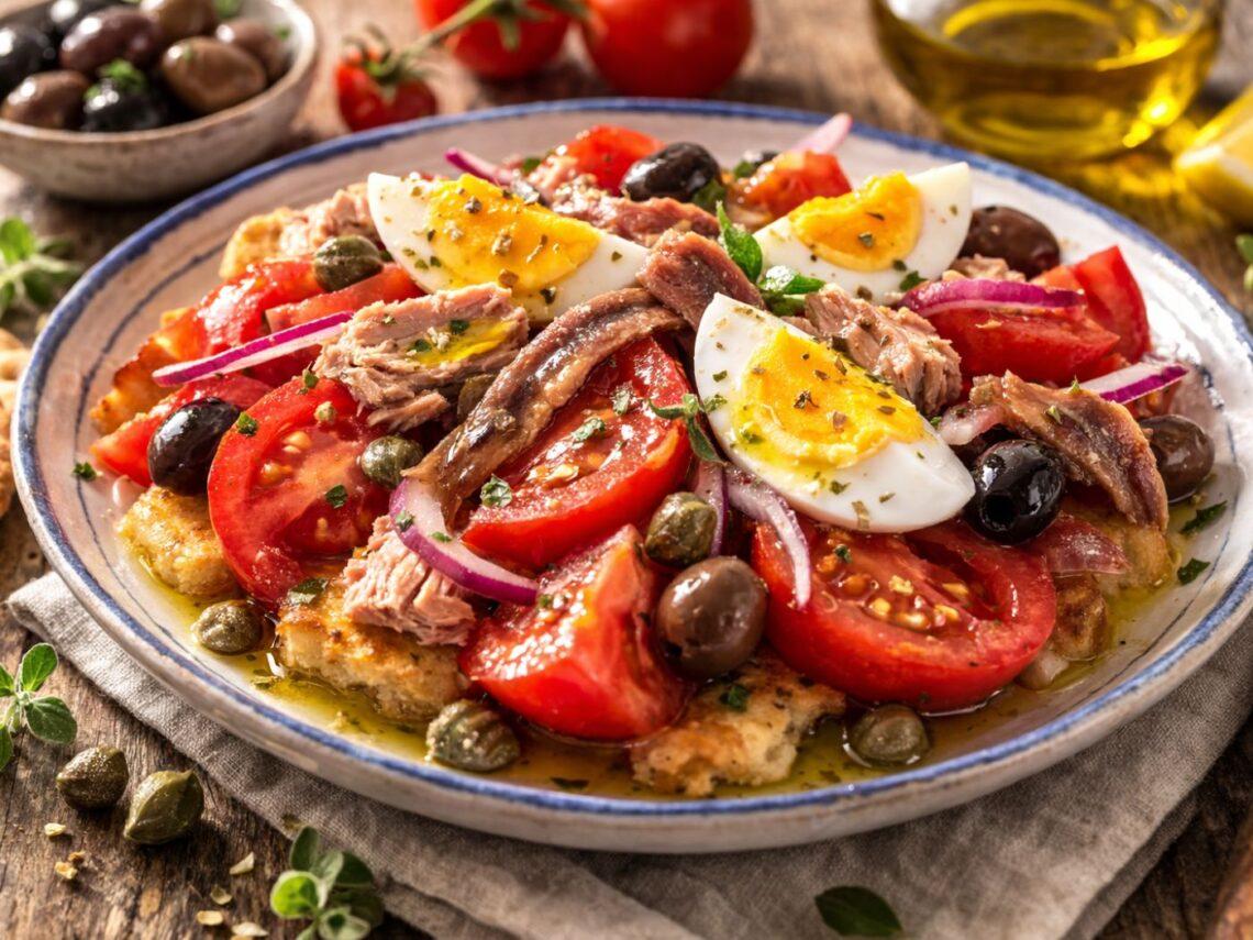 Capponadda ligure: ricetta tradizionale dell’insalata dei marinai