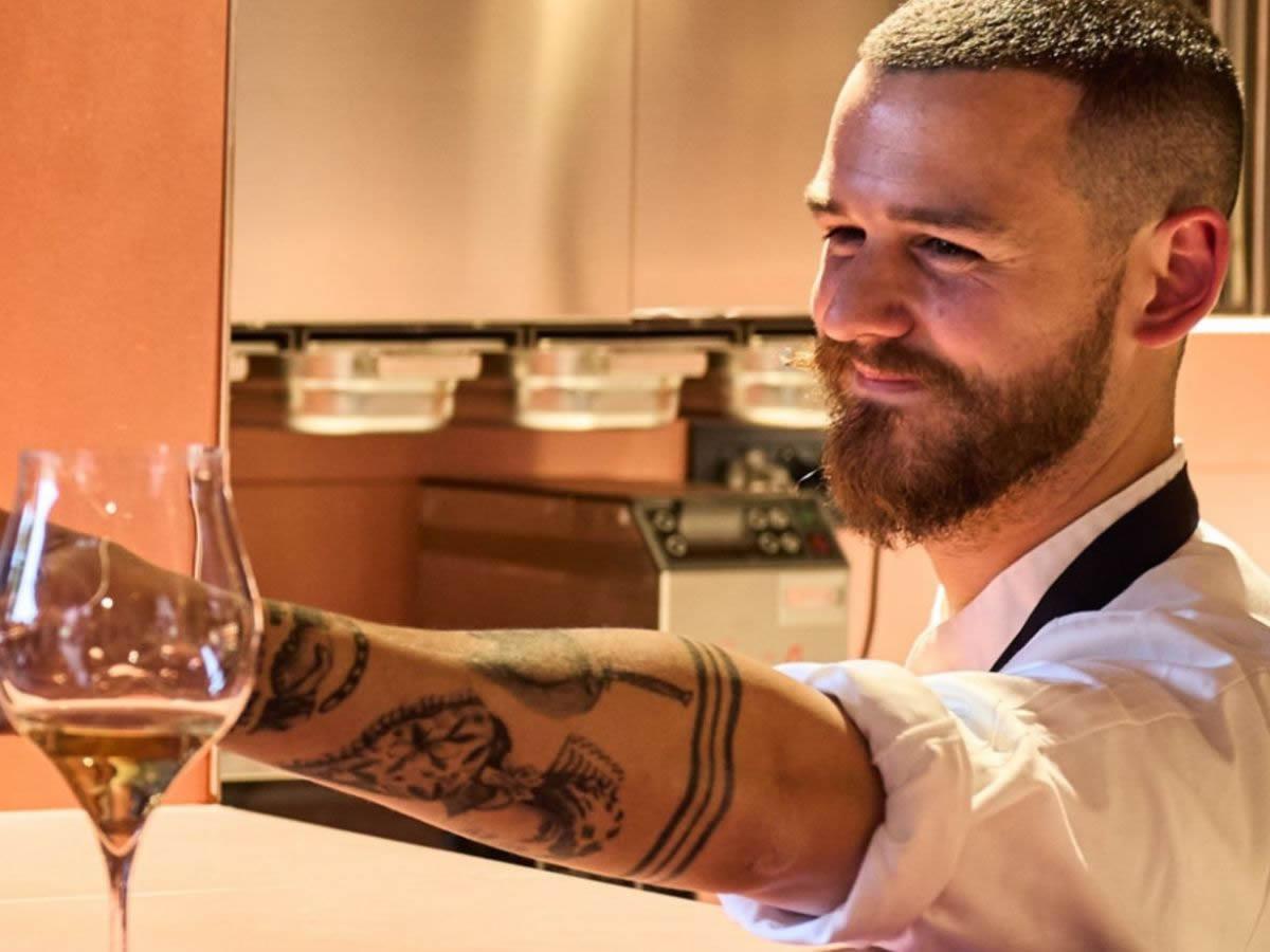 Mattia Trabetti del ristorante ALTO a Fiorano Modenese Chef Mattia Trabetti del ristorante ALTO