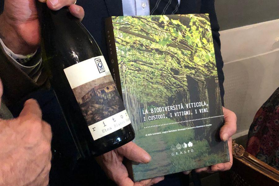 Il vino Ritorno di Sassotondo e un libro dedicati ai vitigni scomparsi dell'Etna