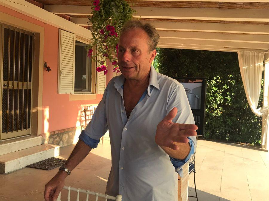 Marco Bacci, imprenditore e produttore del vino Talamo a mare di Bacci Wines