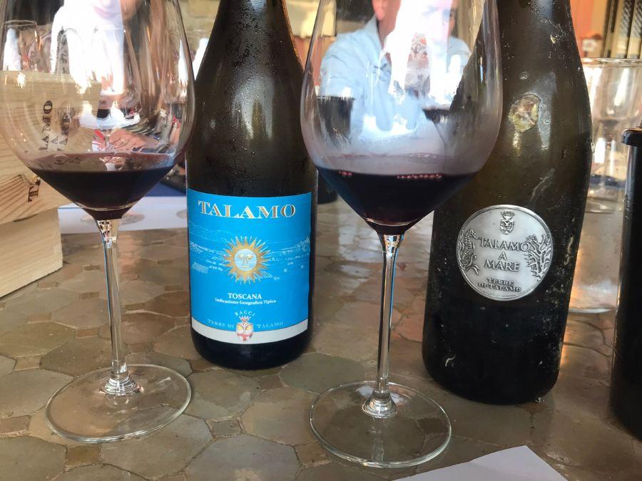 Talamo a mare di Bacci Wines in comparazione