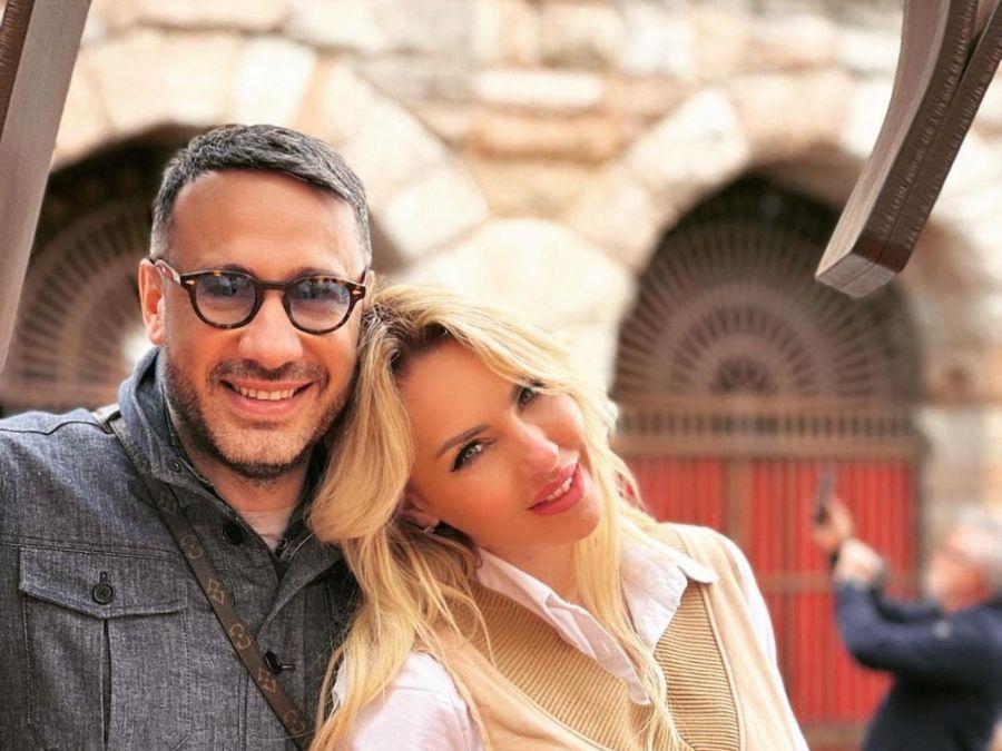 Veronica Ursida noto volto televisivo e l'imprenditore Vito Fiusco