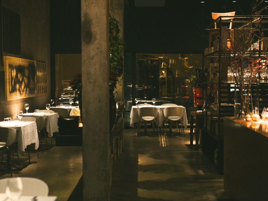 Interni del Ristorante Nosh a Treviglio