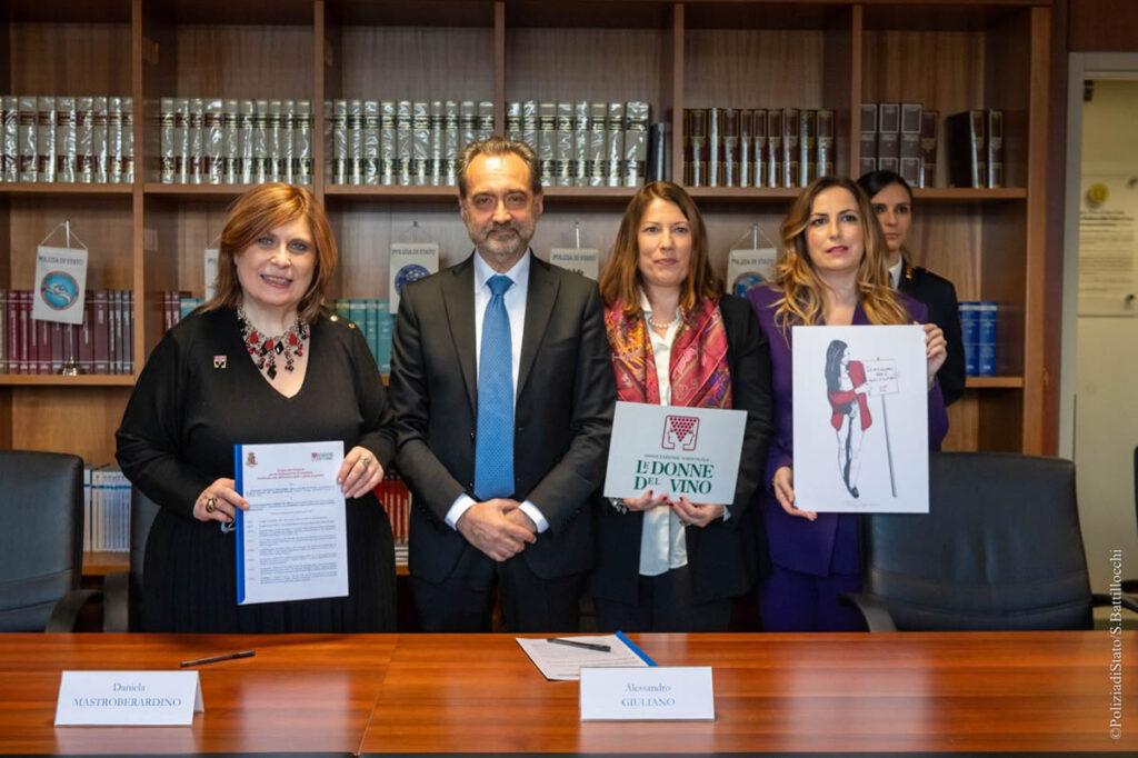 Donne del Vino e Polizia: insieme contro i femminicidi