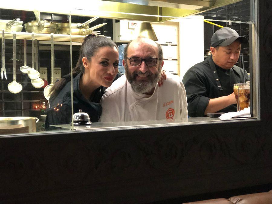 La giornalista Sara De Bellis e l'ex concorrente Masterchef, “il Conte” Giuseppe Garozzo Zannini Quirini