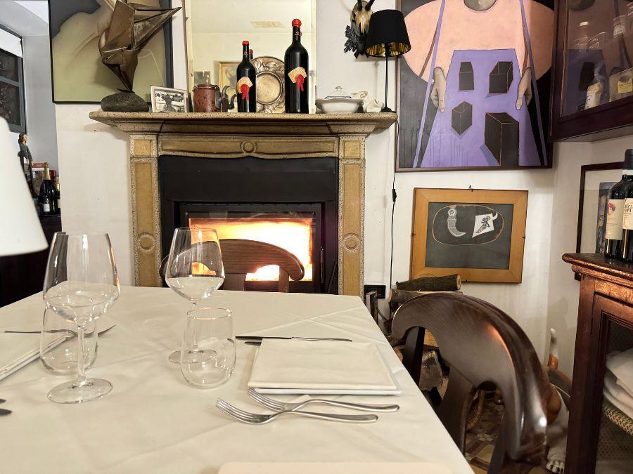 Interni della Locanda all’Annunciata: menu e recensione