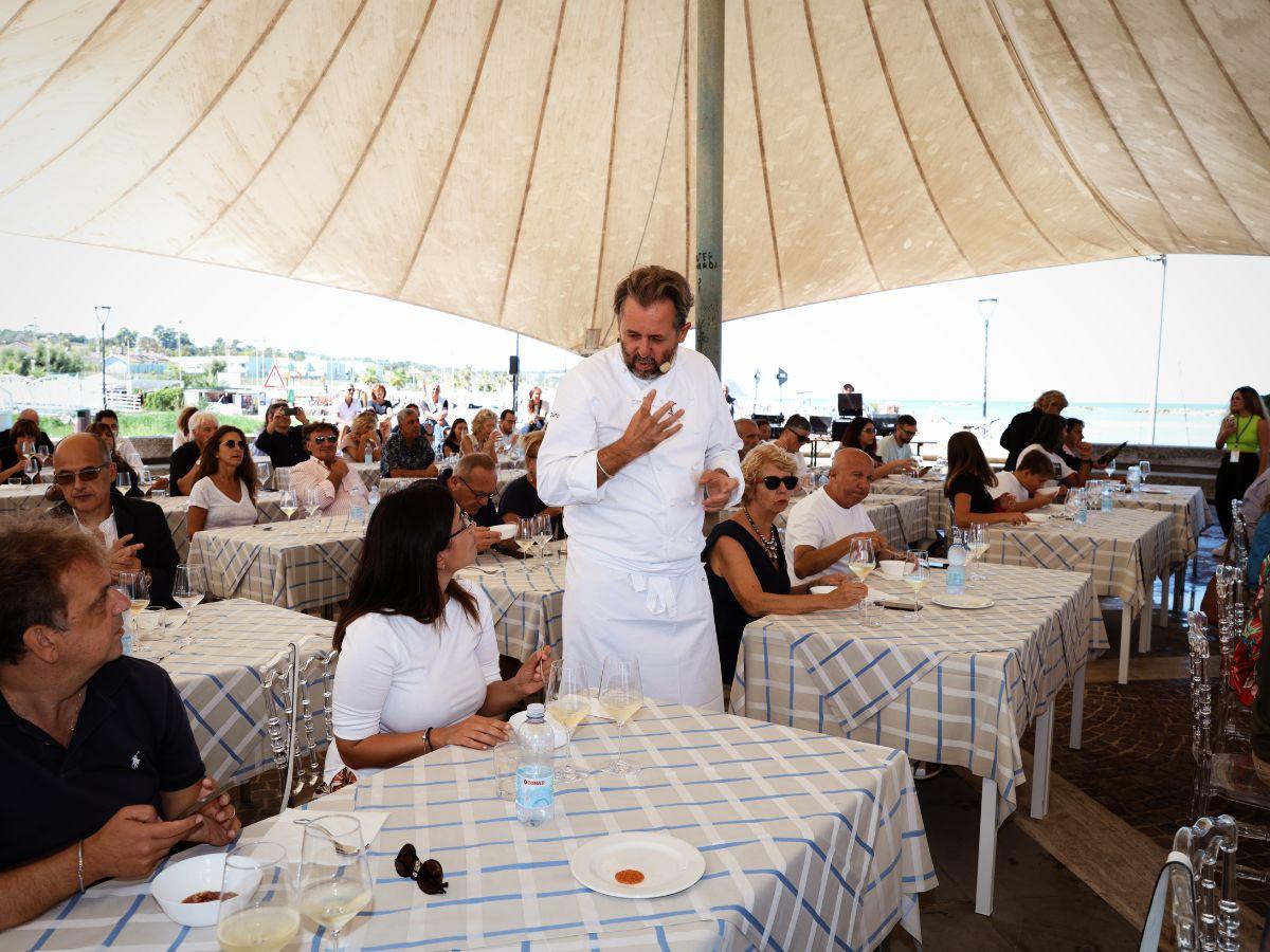 Un momento dell'evento Brodetto Fest 2024