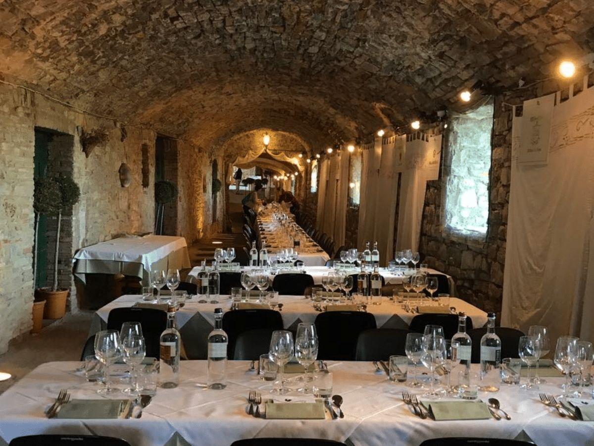 La cena sotto le Volte medievali di Castellina