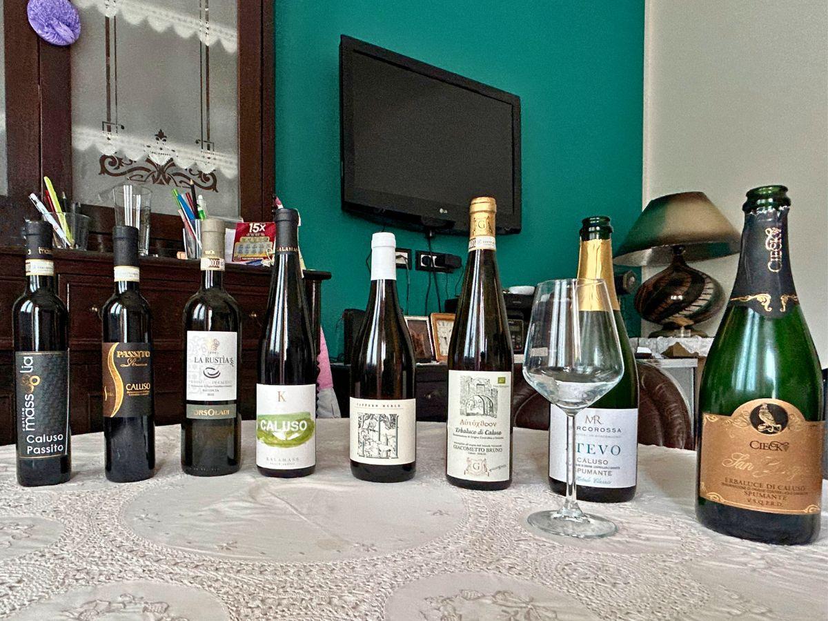 Erbaluce di Caluso in 8 etichette, in diverse versioni e tipologie