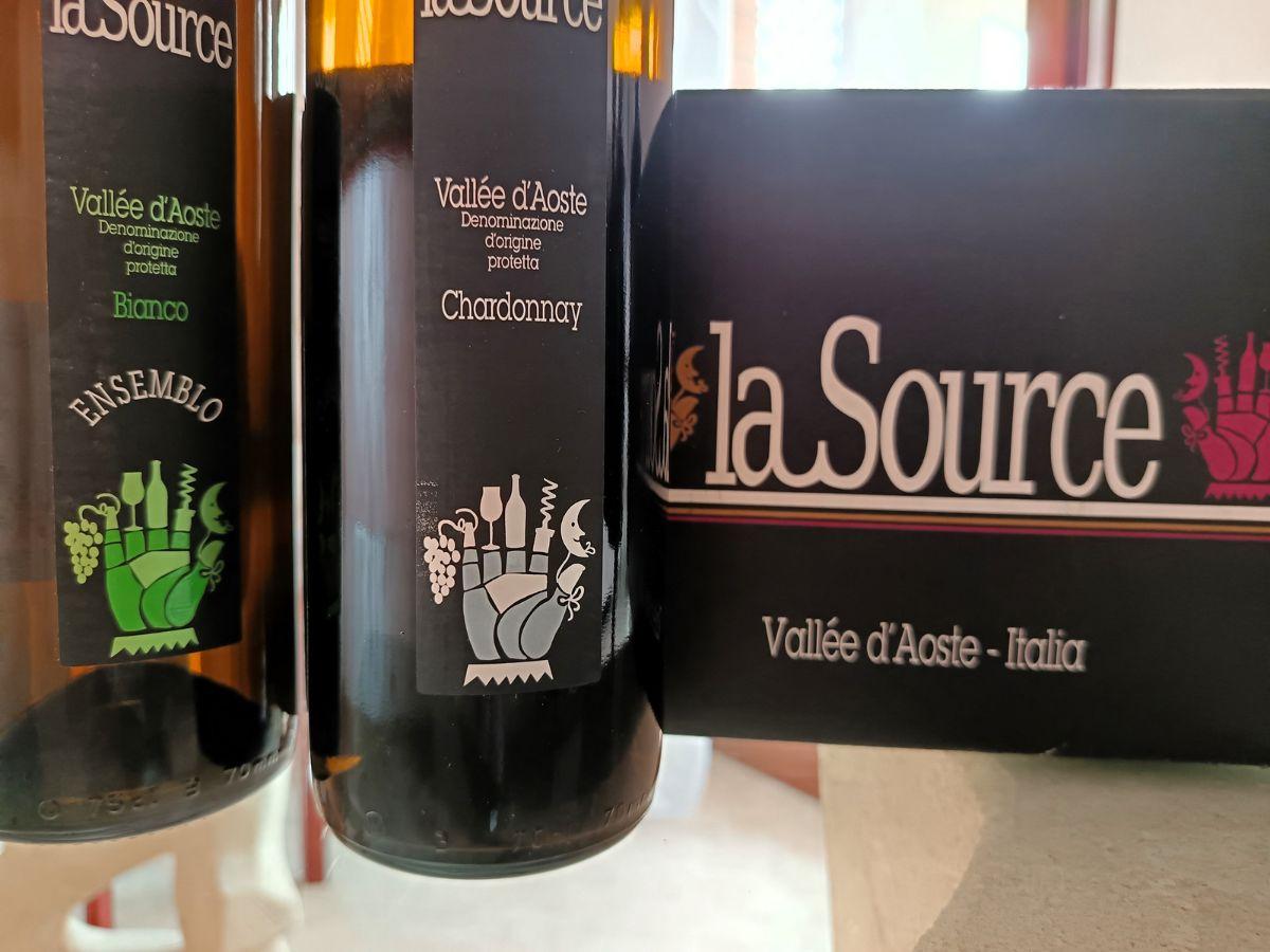 i vini bianchi della cantina La Source di Stefano Celi