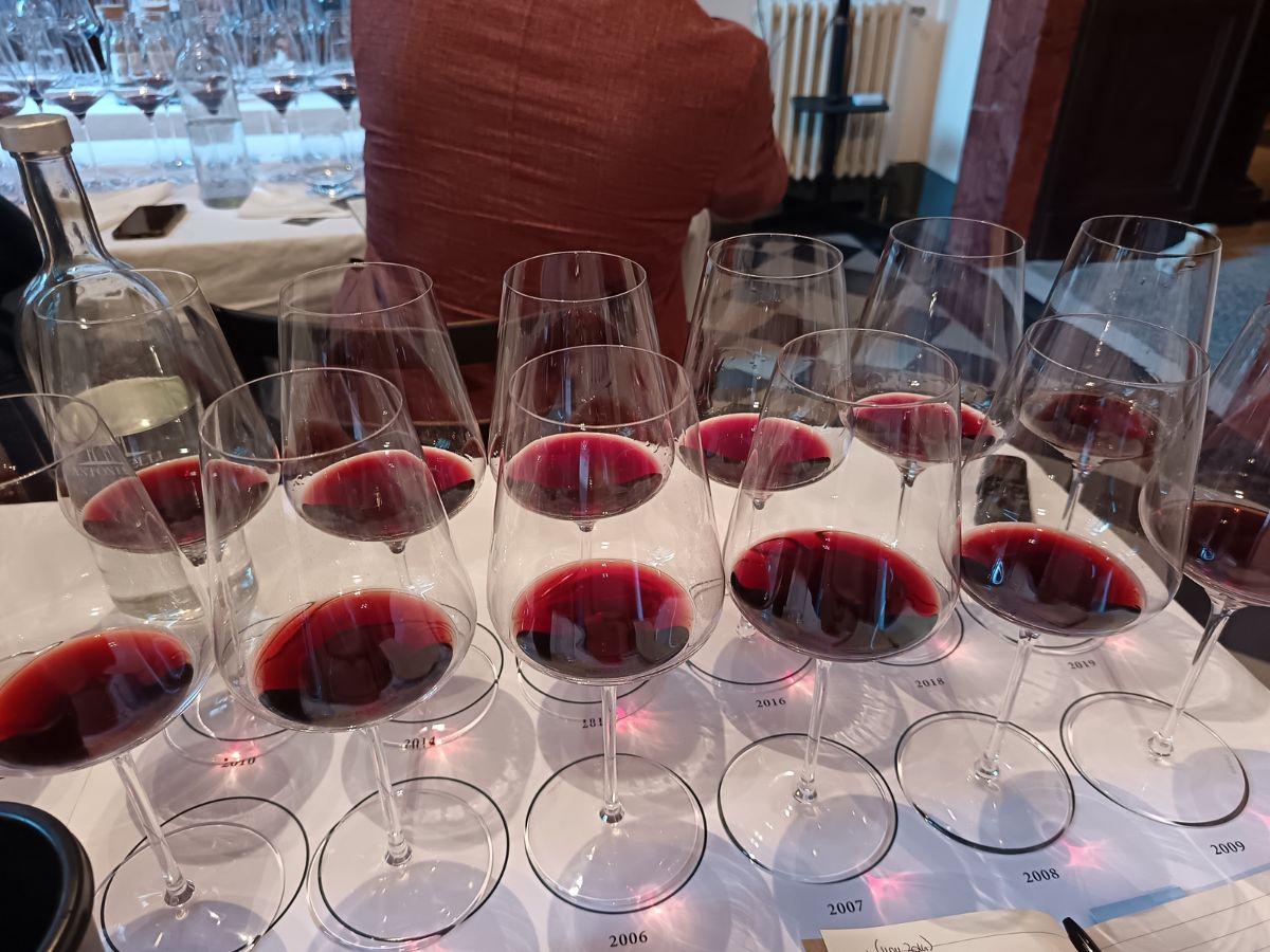 Le 12 annate del cru di Antonelli in degustazione