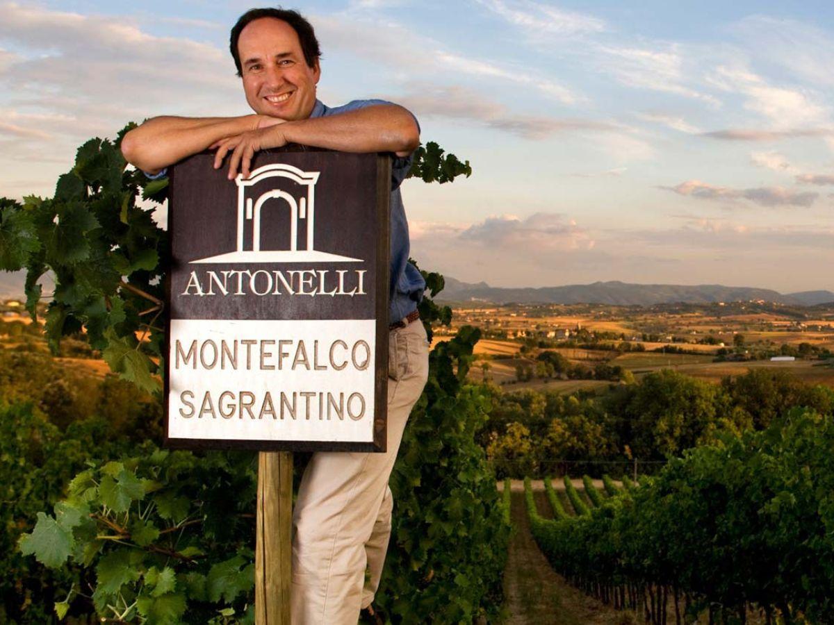 Filippo Antonelli titolare dell'azienda Antonelli San marco in Umbria