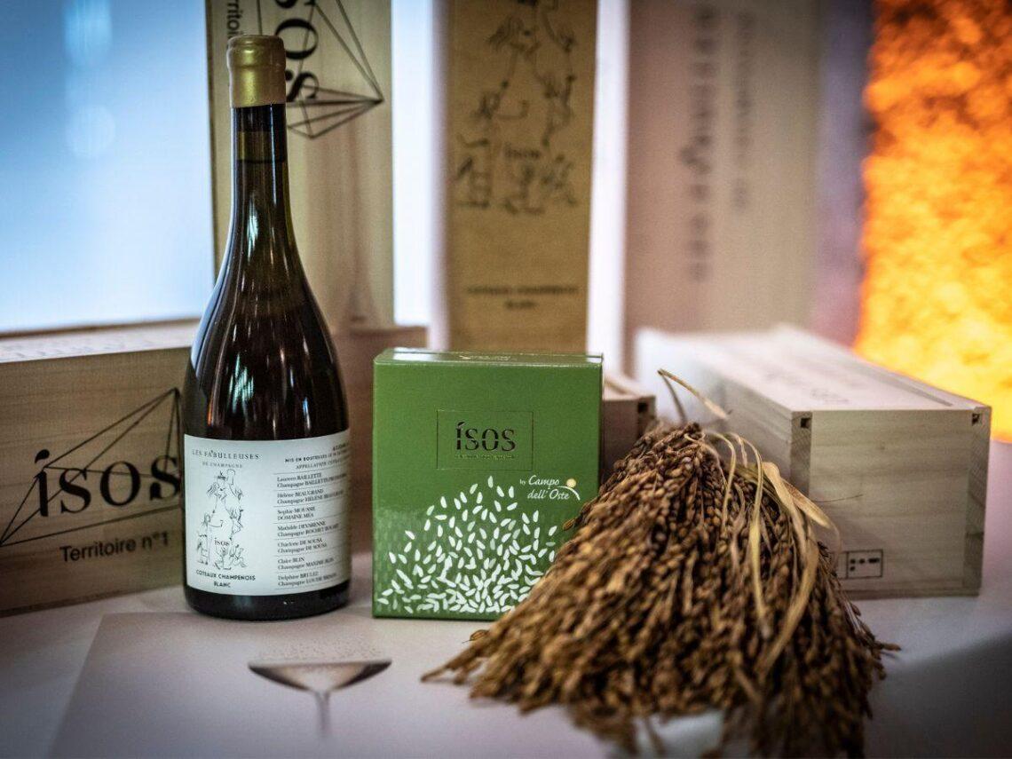 Riso & Champagne: due eccellenze diverse ma dal nome Isos