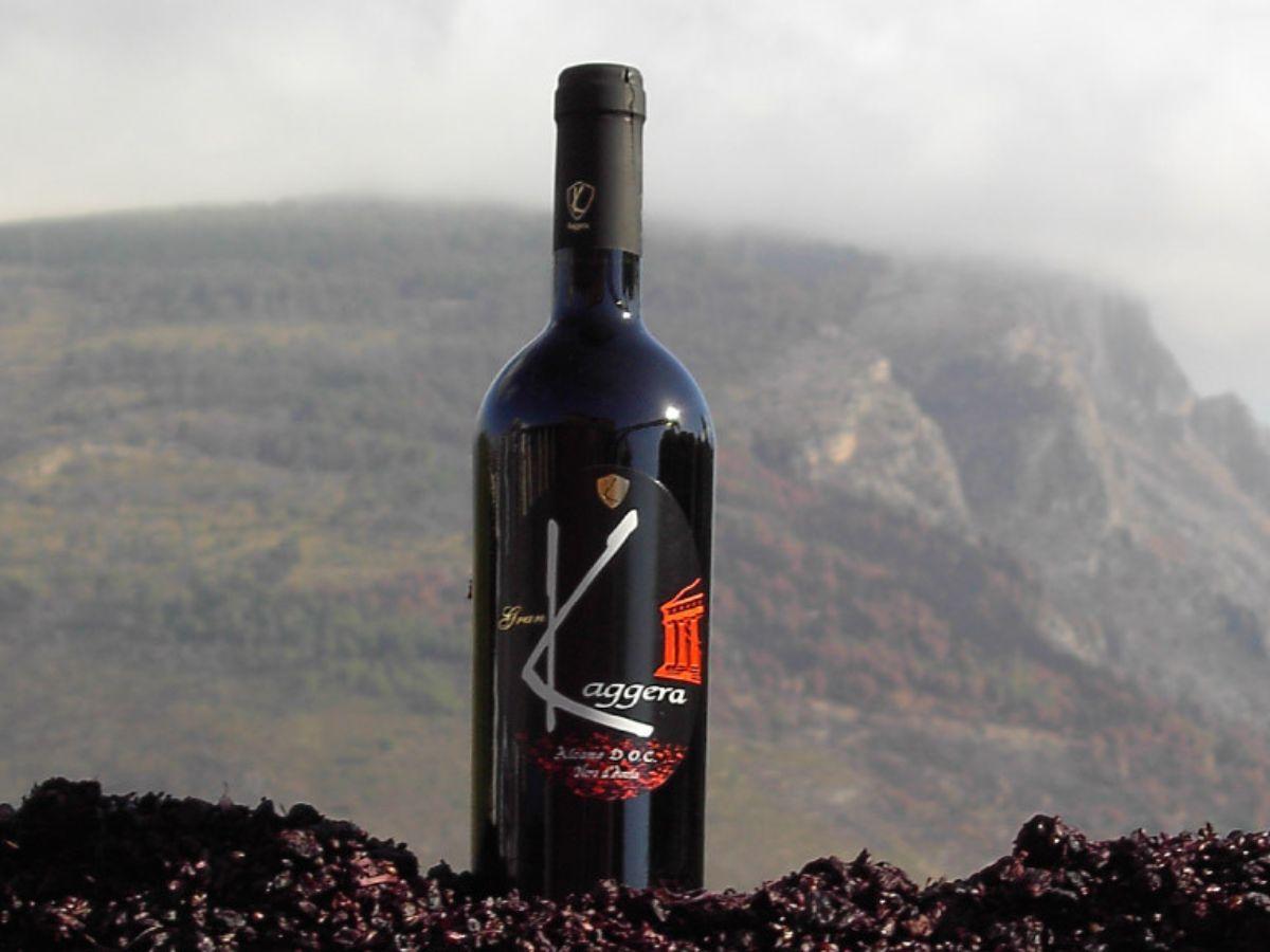 Il rosso delle Cantine Kaggera