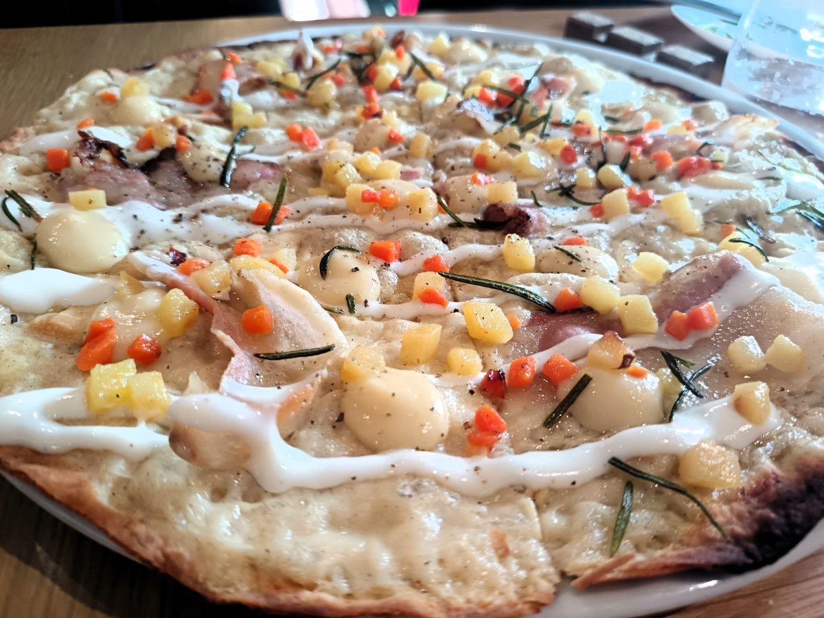 La pizza Provola e Patate di Alessandro Splendori