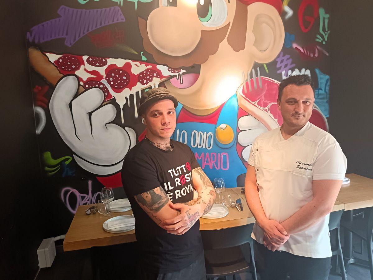 Royalbeef x Splendori Pizza a Ostia I due soci di Royalbeef x Splendori Pizza