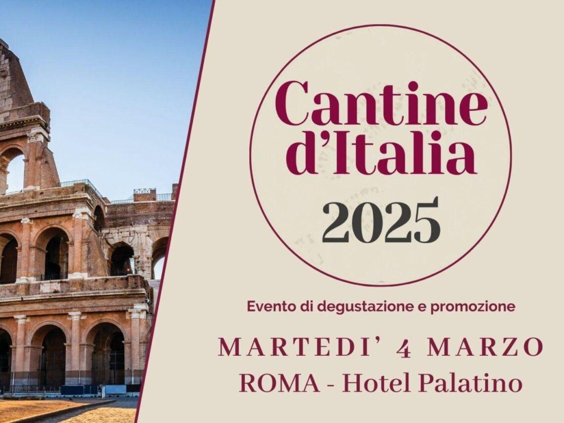 Il 4 marzo a Roma l'evento di presentazoone della Guida Cantine d'Italia 2025