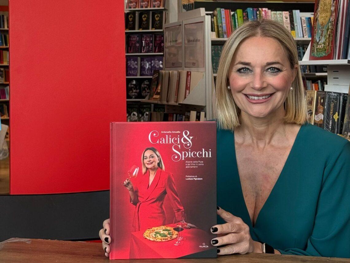 La scrittrice Antonella Amodio e il suo libro Calici & Spicchi