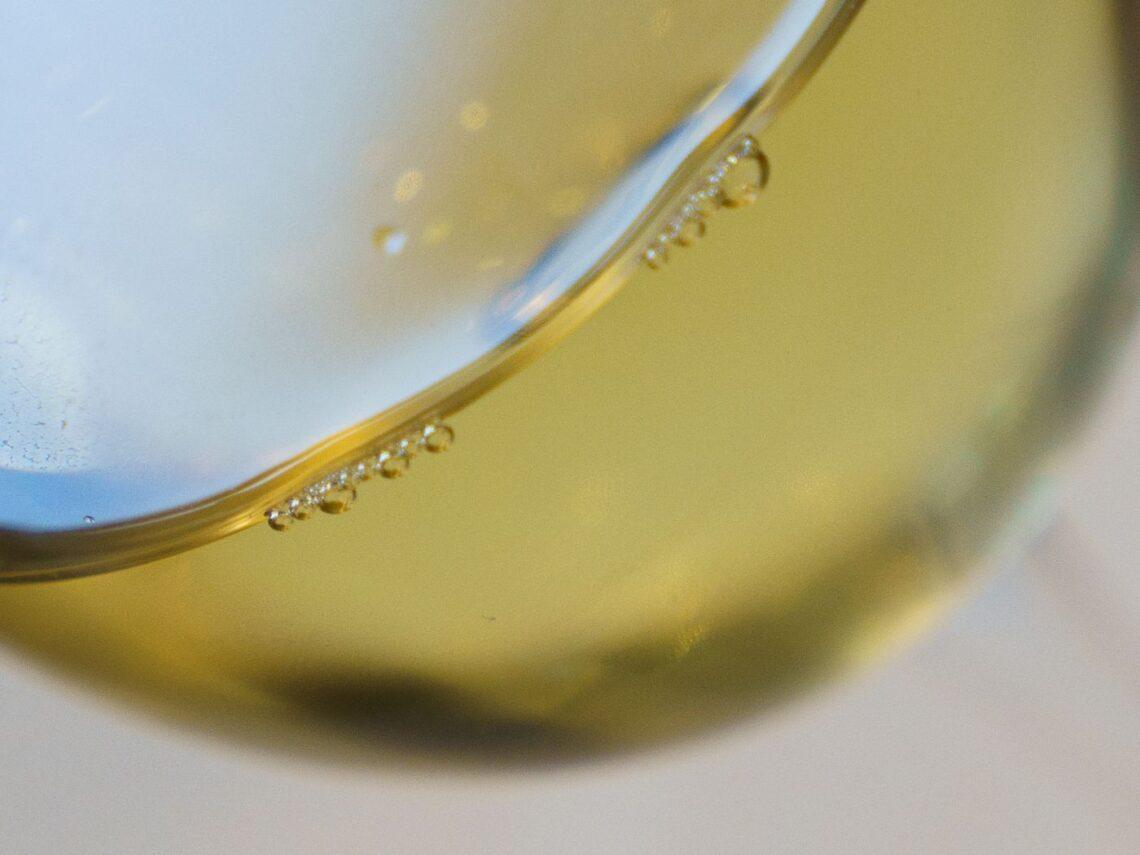 bicchiere di Sauvignon Blanc
