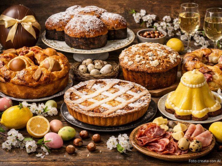 Pasqua 2026: dolci e salati regionali oltre la colomba