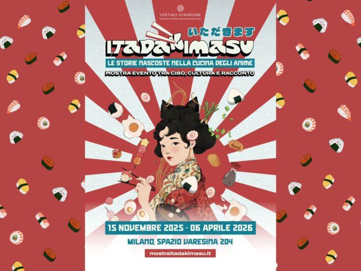 Itadakimasu: a Milano la mostra sulla cucina negli anime
