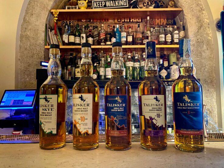 Talisker: degustazione a L’Aquila tra torba, mare e abbinamenti