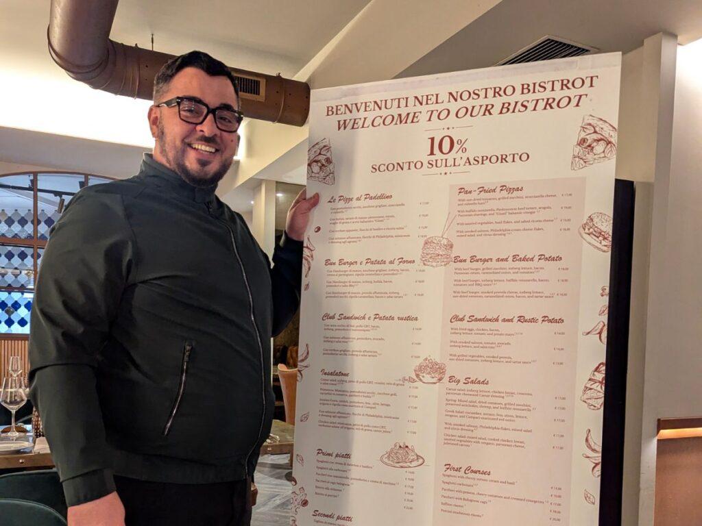 Chef Tommaso Mandorino