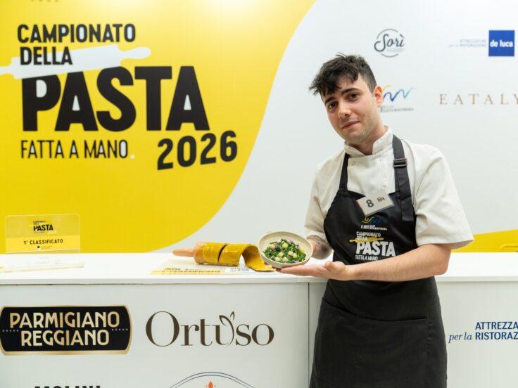 Giovanni Mannino vince il Campionato della Pasta fatta a mano 2026